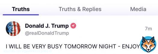 Translated: Busy = a *pre-recorded* interview that edits out as much of his brain misfires and incriminating statements as possible is going to be aired by Tucker Carlson to try to distract from a waste of time debate.