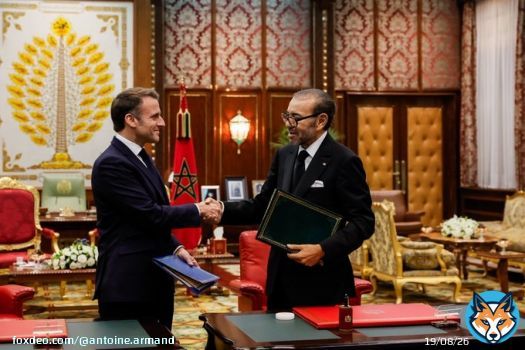 Nous signons avec le Maroc un contrat structurant : Alstom, aux c&ocirc;t&eacute;s de l'ONCF, portera l'extension de la LGV reliant Tanger et Casablanca &agrave; Marrakech.  Un accord majeur qui renforce notre coop&eacute;ration industrielle et confifirme l'expertise ferroviaire de la France dans le monde.QuoteEmmanuel Macron@EmmanuelMacron&middot;19h