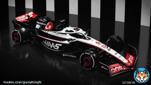And our first car of the season has been released   Thank you Haas  #Haas #F1 #F12023