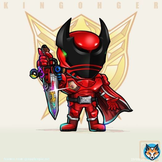 Ohsama Sentai King-Ohger Ep01 is awesome  (But remind me of Attack of titan for a few scene)  #ohsama #kingohger #supersentai #王様戦隊キングオージャー