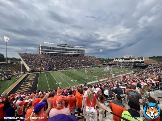 It&rsquo;s gametime in Winston-Salem. Let&rsquo;s Clemson football!