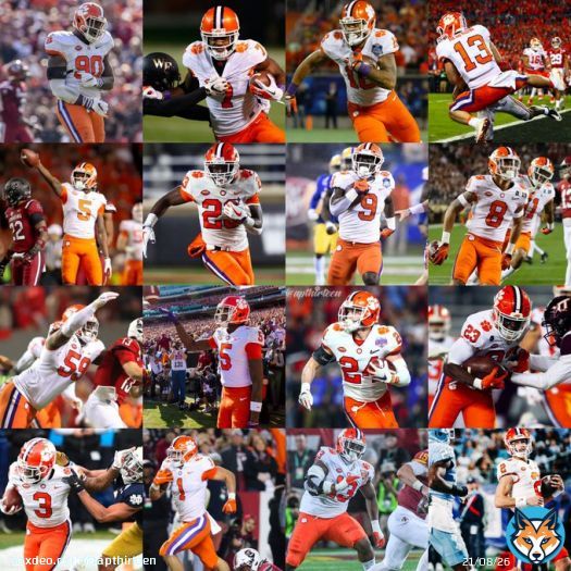 Clemson has now won 16 straight games when wearing white jerseys and orange pants.