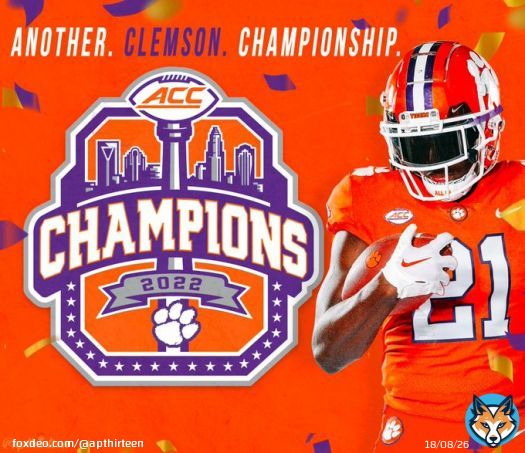 Another. Clemson. Championship.   2022  2020  2019  2018  2017  2016  2015  2011  1991  1988  1987  1986  1982  1981  1978  1967  1966  1965  1959  1958  1956