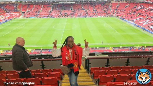 Such a bummer we didn't win, but I got the Experience to watch the Match live at the Old Trafford Stadium. It's Magical . Life Time #MUFC #GGMU