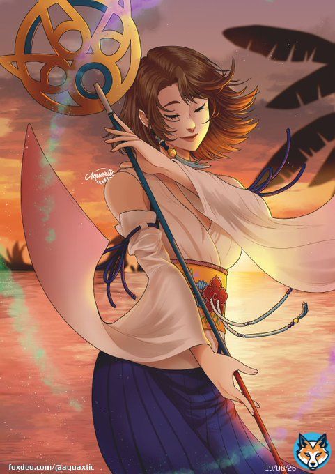 people die and yuna dances  #myart #ffx #finalfantasy