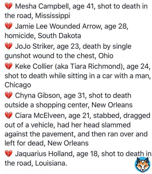 These are the first Trans women murdered in 2017. Hate begets hate. #Resist