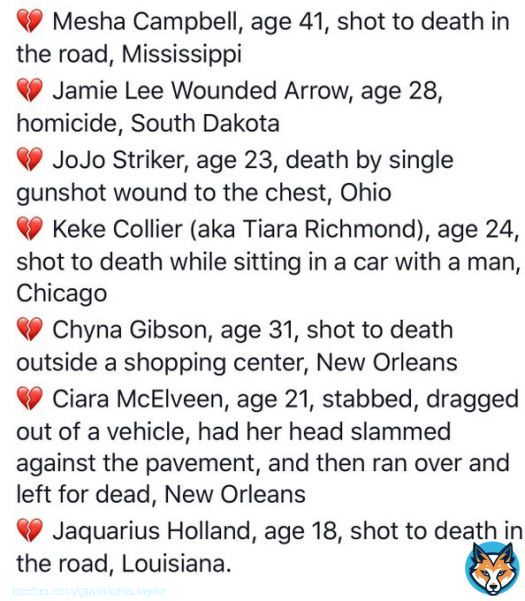 These are the first Trans women murdered in 2017. Hate begets hate. #Resist
