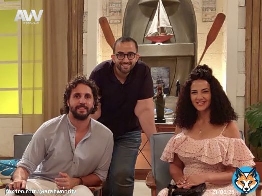 #عرب_وود | دنيا سمير غانم وهشام ماجد من كواليس فيلم #تسليم_أهالي المقرر عرضه في موسم عيد الأضحى بالسينمات.
