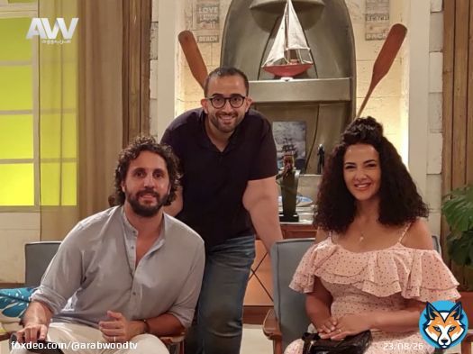 #عرب_وود | دنيا سمير غانم وهشام ماجد من كواليس فيلم #تسليم_أهالي المقرر عرضه في موسم عيد الأضحى بالسينمات.