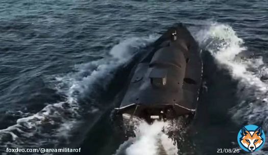 Mundo - O navio de reconhecimento 'Priazovye' da Frota do Mar Negro repeliu o ataque de drones navais ucranianos