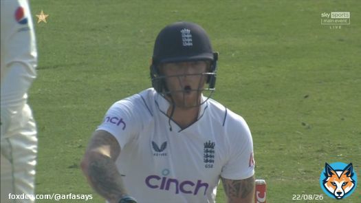 Simply WOW!! This expression of Ben Stokes is a proof of problematic unsolved mystery in the spin bowling of Abrar Ahmed! #PAKvENG