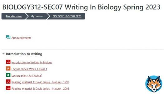 This spring semester, I am going to teach 'Writing in Biology' course at UMass Amherst. Uploaded first lecture and reading materials for the class in the Moodle.    Really excited about the teaching, learning, and interacting opportunity with studentnts in this semester.