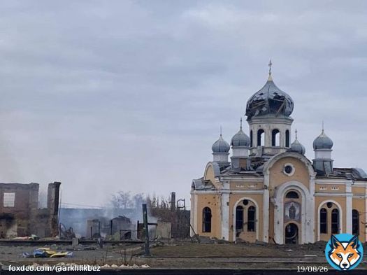 Памятники архитектуры, пострадавшие на территории Украины в последние недели.   1). Покровская церковь, город Малин Житомирской обл.  2). Деревянная церковь Рождества Богородицы 1862 года. Село Вязовка Житомирской обл.