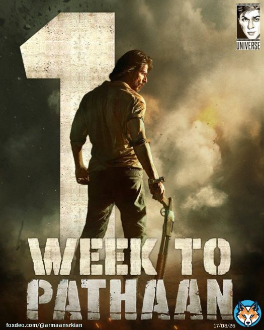 ONE WEEK FOR PATHAAN  #Pathaan #PathaanFirstDayFirstShow