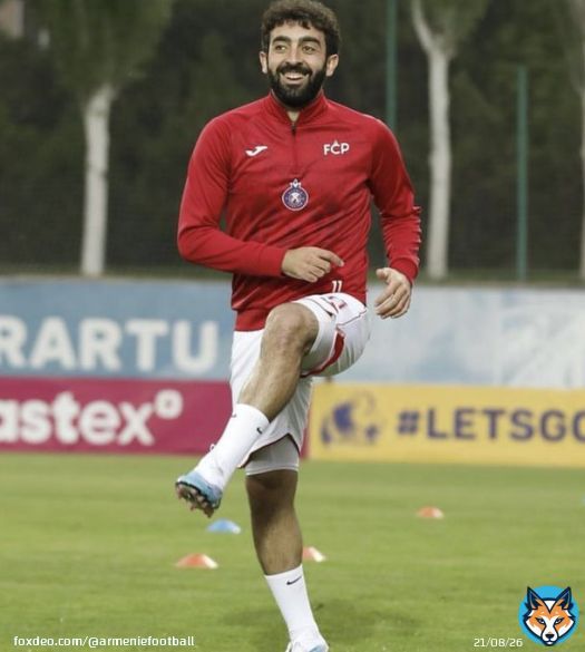 Le milieu de Pyunik  Hovhannes Harutyunyan  a &eacute;t&eacute; &eacute;lu meilleur joueur du mois de novembre.  #Harutyunyan
