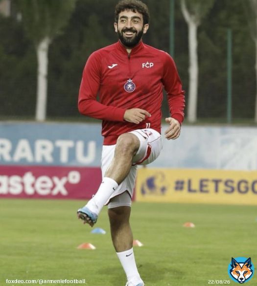 Le milieu de Pyunik  Hovhannes Harutyunyan  a &eacute;t&eacute; &eacute;lu meilleur joueur du mois de novembre.  #Harutyunyan