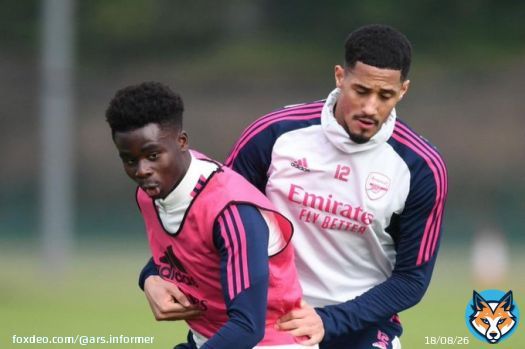 William Saliba not spotted in Arsenal training again ahead of West Ham clash   Saliba absent from training due to a back injury sustained one month ago during Europa League defeat against Sporting Lisbon.   Rob Holding expected to deputize for Salibaa in the upcoming West&hellip;