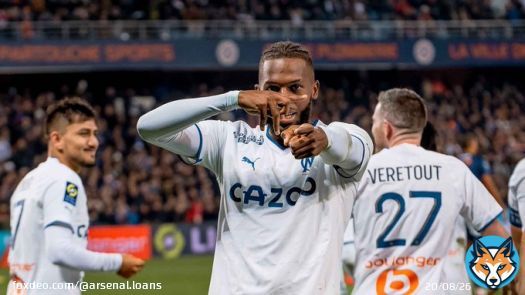 Nuno Tavares' game in numbers (vs. Montpellier) :   87 minutes played  1 goal  82% pass accuracy (28/34)  2 chances created  100% shot accuracy (1/1)  33% dribble success (2/6)  2 passes into the final third  1 red card  ???????? ????????????????