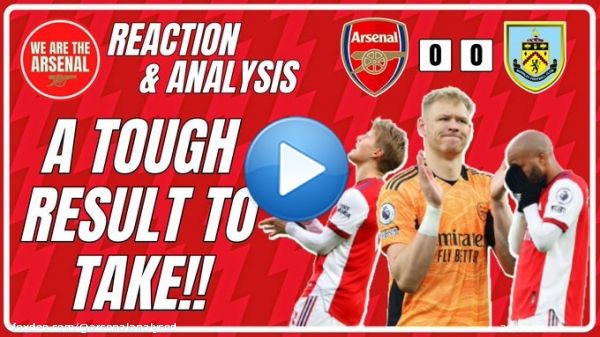 LIVE Tonight @ 9pm UK Time  #ARSBUR | Reaction & Analysis  I'm joined by @themadrambling1, @JohnJordan2021 & @NeilDwarika as we discuss and analyse why #Arsenal only picked up a point against #Burnley in the Premier League.  Set a reminder