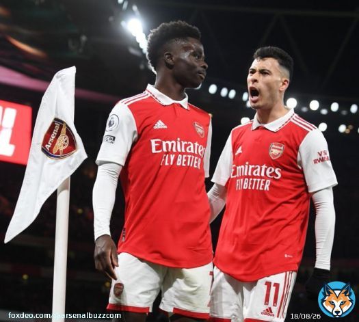 | Arteta on Martinelli and Saka hitting double digits for goals this season:  &ldquo;It&rsquo;s a credit to them because in the end, they have to do it themselves, but we try to help them with our way of playing by trying to get them in those positions as much as possible.&rdquo; [@arsenal]