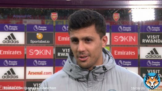Manchester City  Rodri on the Premier League title race: &lsquo;It is true that #Arsenal have had an impressive first half of the season. Obviously, if they maintain that level and are capable of doing the same in the second half, it will be impossible.&rsquo;
