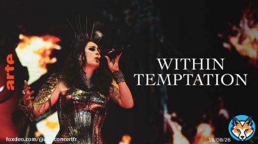 Attention : temp&ecirc;te de metal symphonique pr&eacute;vue ce soir sur vos &eacute;crans !   On se refait le concert &eacute;pique de Within Temptation @WTofficial au @hellfestopenair : vous allez adorer !