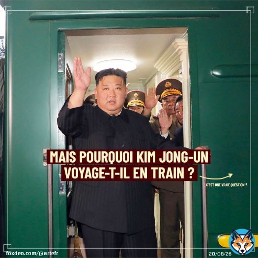 Si Kim Jong-un prend le train, ce n'est pas pour limiter son empreinte carbone