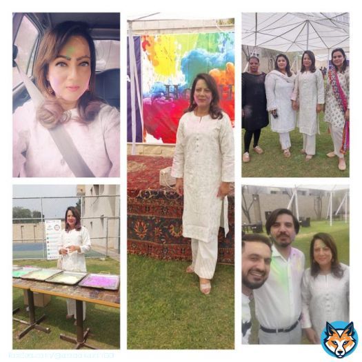 #HappyHoli2023  At  #Indian   High Commission #Islamabad
