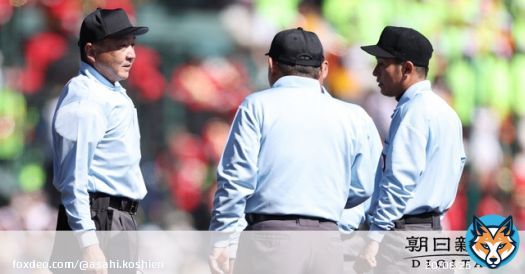 審判が判定ミス認めて謝罪　アピール前にアウトを宣告、選抜高校野球 #高校野球