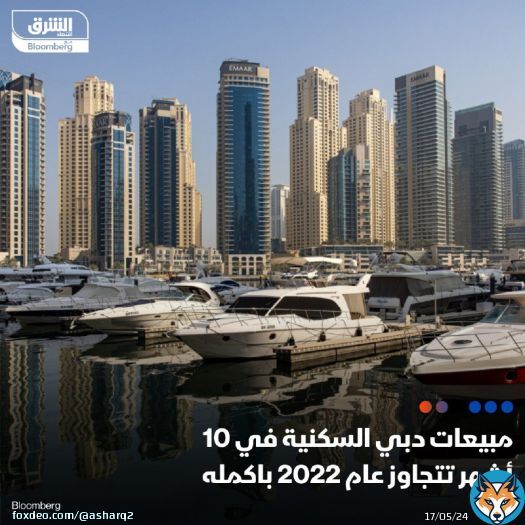 الصفقات السكنية في دبي تتجاوز المستوى القياسي المسجل العام الماضي حتى الآن، إذ تجاوزت المبيعات هذه المستويات في أول 10 أشهر من 2023، وبلغ عدد الصفقات 93,590 حتى نهاية أكتوبر، وفق مجموعة 'سي بي آر إي'  التفاصيل: