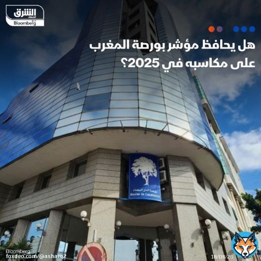- يُحقق المؤشر الرئيسي لبورصة #المغرب منذ بداية العام الجديد أرقاماً قياسية مستمرة - يُرَجح أن يستمر هذا الأداء مدفوعاً بتوقعات اقتصادية إيجابية في ظل تنفيذ البلاد لمشاريع ضخمة جزءٌ منها لاستضافة #كأس_العالم بنهاية العقد الحالي التفاصيل: