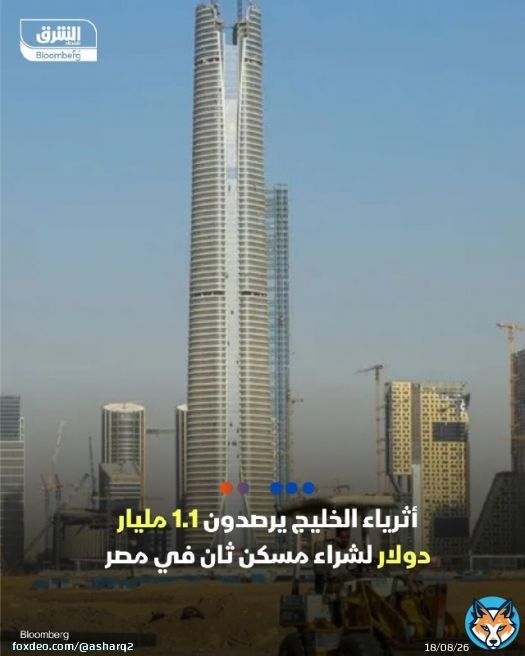 \ud83d\udccc أثرياء الخليج يرصدون 1.1 مليار دولار لشراء مسكن ثان في مصر \ud83d\udcccالإماراتيون والسعوديون يقودون التوجه صوب العقار المصري التفاصيل:  \ud83d\udcf2 تابعوا اقتصاد الشرق للمزيد