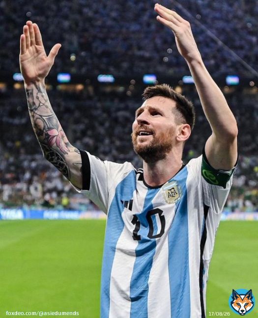 Goodnight to all Messi fans