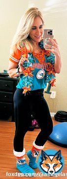 Miami Dolphin&rsquo;s T-shirt  earrings  socks  #Tualei  PUMPED & READY! LET&rsquo;S GOOOO! #MIAvsBUF #Finsup @MiamiDolphins