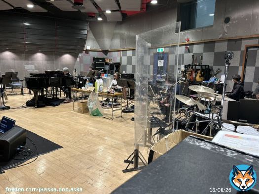リハーサル、良い感じです。 一曲目は「もう駆け引きなし」 いさぎよい曲を持ってきた。
