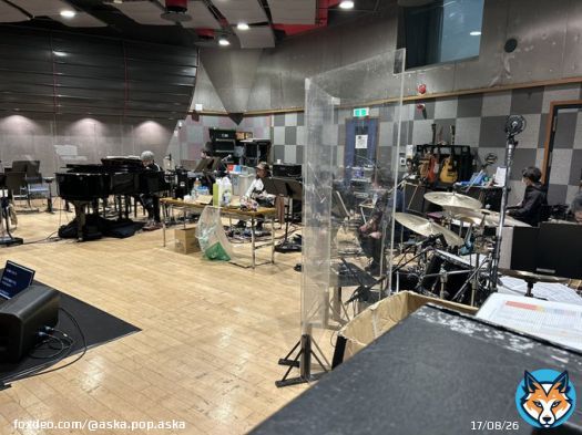 リハーサル、良い感じです。 一曲目は「もう駆け引きなし」 いさぎよい曲を持ってきた。