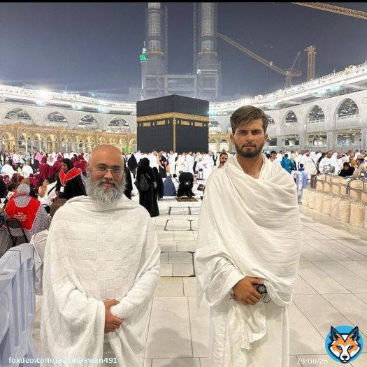 Ma Shaa Allah  It seems Rizwan is also in Saudia Arabic along with Shaheen Afridi to Perform Ummrah...  Ummrah Mubarak to them Allah qabool farmaye.