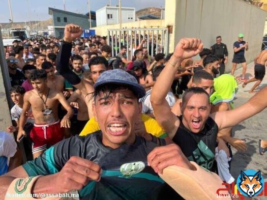 هجوم جماعي على باب سبتة يعيد إلى الأذهان أحداث ماي 2021