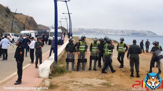 حصيلة الموقوفين بالفنيدق ترتفع لحوالي 140 مرشحا للهجرة