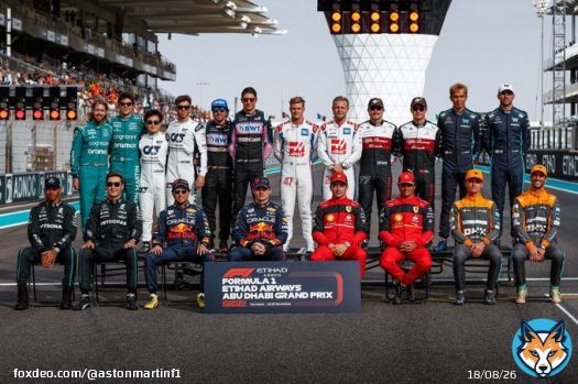 Ready to race together one last time.  #DankeSeb #F1 #AbuDhabiGP
