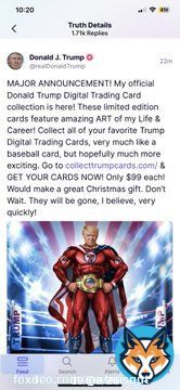 Trading cards are just not showing up on my Bingo Card of Big Announcements&hellip;&hellip; waiting for big next announcement.