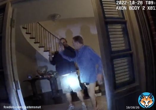 BREAKING: The Bodycam Footage Of Paul Pelosi Attack Has Been Released