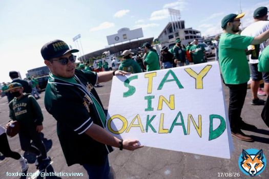 Thompson: At reverse boycott, A&rsquo;s fans show MLB and John Fisher where the team belongs #OaklandAthletics #Athletics #AthleticsBaseball #OaklandAs