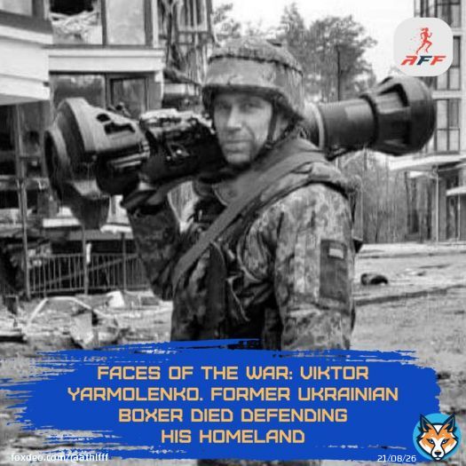 #FacesOfTheWar: Viktor Yarmolenko. Former Ukrainian boxer died defending his homeland. He joined the Ukrainian army as a volunteer and helped liberate Bucha and Irpin, where the russian army committed horrific atrocities. Yarmolenko died on May 10, 2022 near Luhansk.