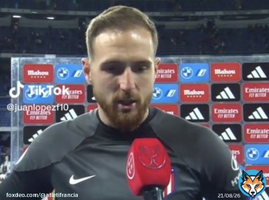 &ldquo;On est habitu&eacute; &agrave; &ccedil;a.&rdquo;  &mdash; Jan Oblak sur l&rsquo;arbitrage
