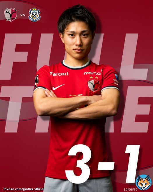 【5/3 磐田戦】#antlers #kashima #鹿島アントラーズ #Ｊリーグ  試合終了。3-1で勝利しました！  皆さん、今日も力強い後押しを本当にありがとうございました！  試合を見逃した方は、ぜひ #DAZN でご覧ください！