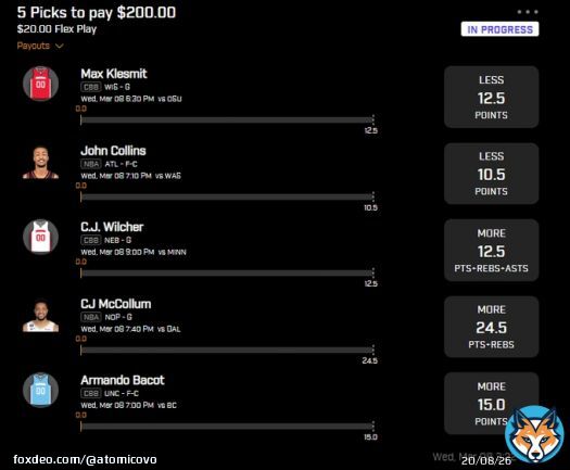 PrizePicks Flex   Like / RT If Tailing lets cash this   #GamblingTwitter #PlayerProps #NBAProps