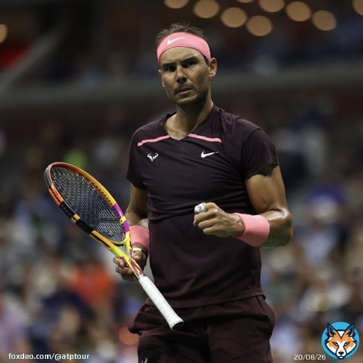 Vamos Rafa   @RafaelNadal fights back to take out Fognini 2-6, 6-4, 6-2, 6-1.  @usopen | #USOpen