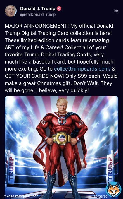 Oh my goodness Trump&rsquo;s &ldquo;major announcement&rdquo; is even more pathetic than I anticipated