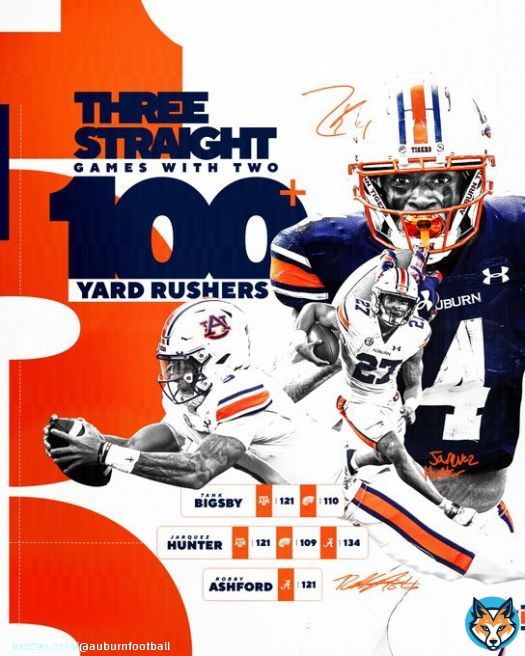 For the first time ever in Auburn history
